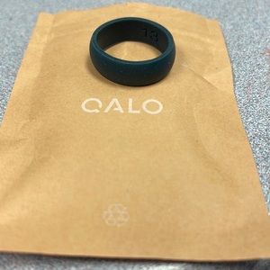 Qalo silicone ring, slate gray size 13